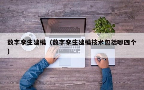 数字孪生建模（数字孪生建模技术包括哪四个）
